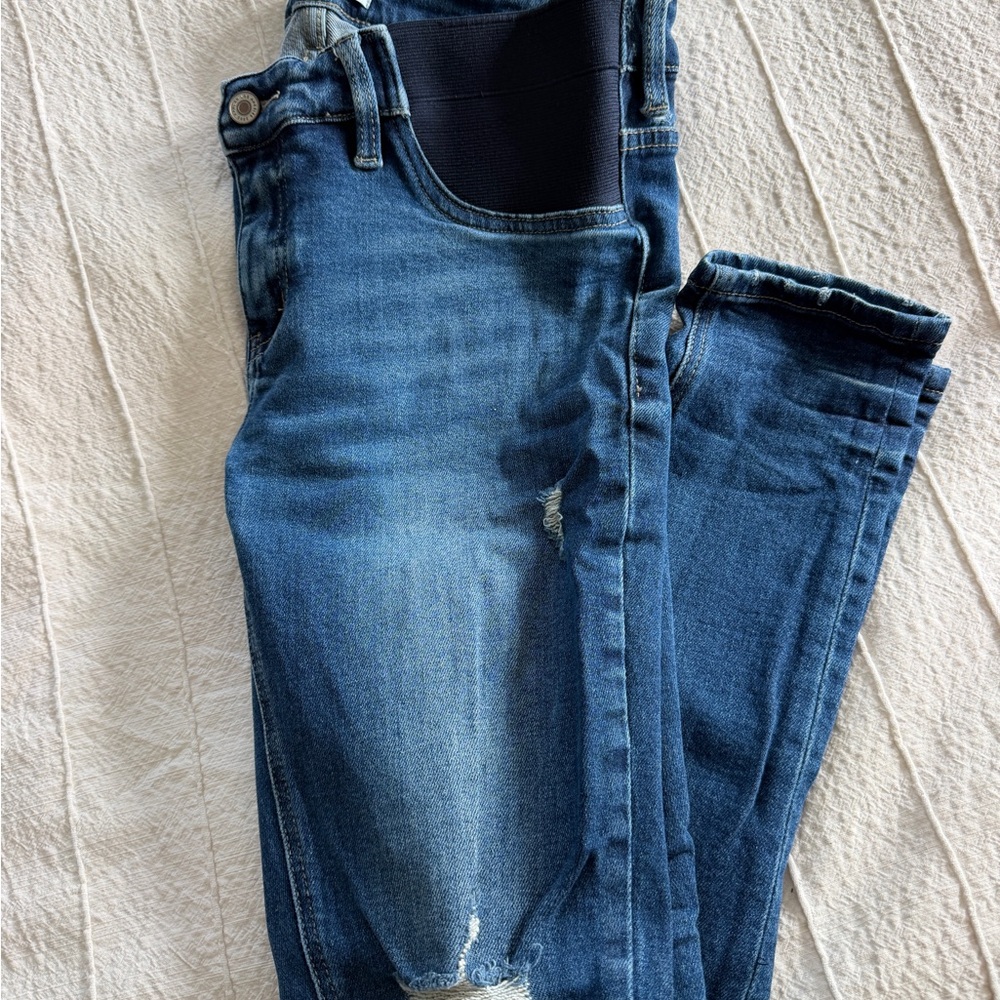 KanCan Blue Skinny Women’s Jeans with Stretch Panel
